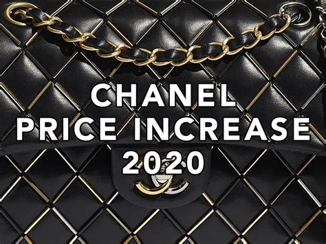 chanel aumento prezzi 2020|Chanel Price Increase 2020: The New U.S. Prices .